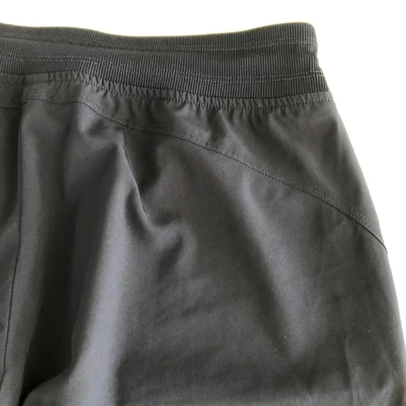 Hyba Lightweight Pull On Jogger Pants Ribbed Drawstring Waist + Cuffs Navy Sz S - Picture 9 of 14